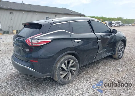 2016 Nissan Murano Platinum from USA, damaged, VIN 5N1AZ2MH9GN171490